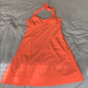 ATHLETA stretch halter dress